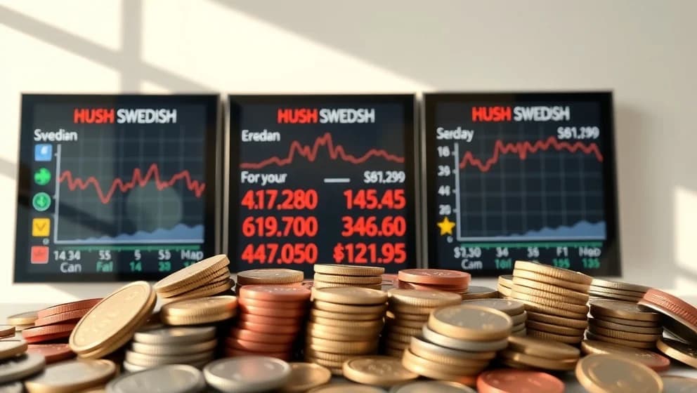 Svenska kronan mot euron i Sverige